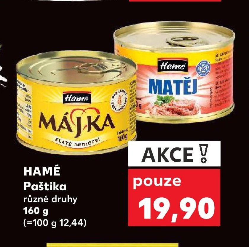 HAMÉ Paštika různé druhy