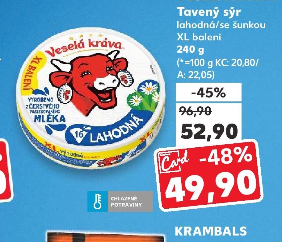 Veselá kráva Tavený sýr