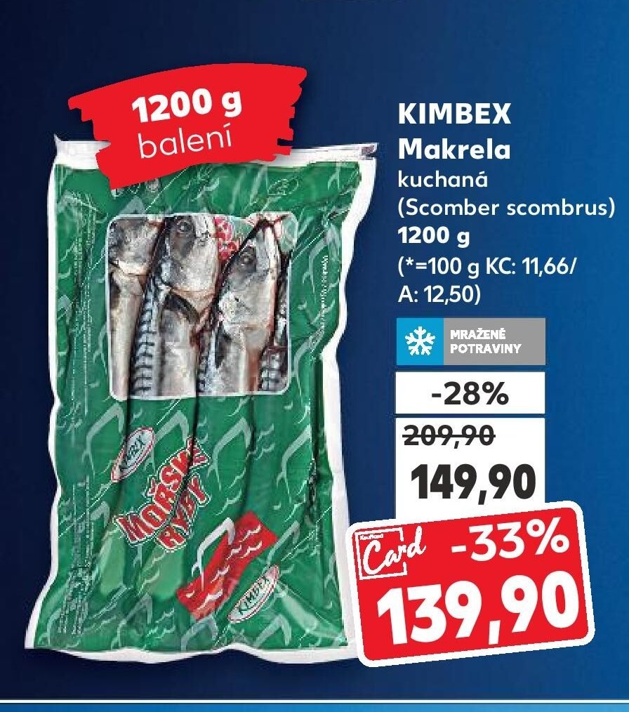 Kimbex Makrela kuchaná