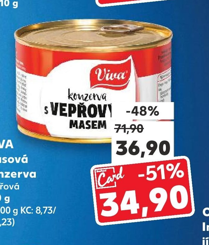 VIVA Masová konzerva vepřová