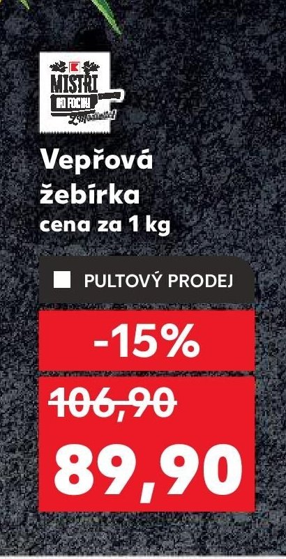 Vepřová žebírka