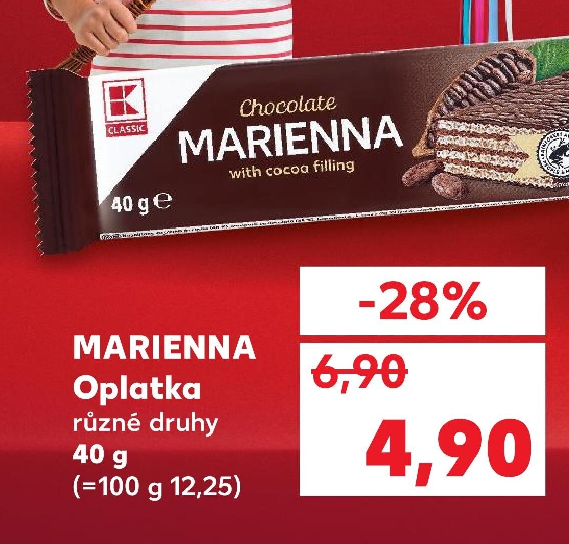 MARIENNA Oplatka různé druhy
