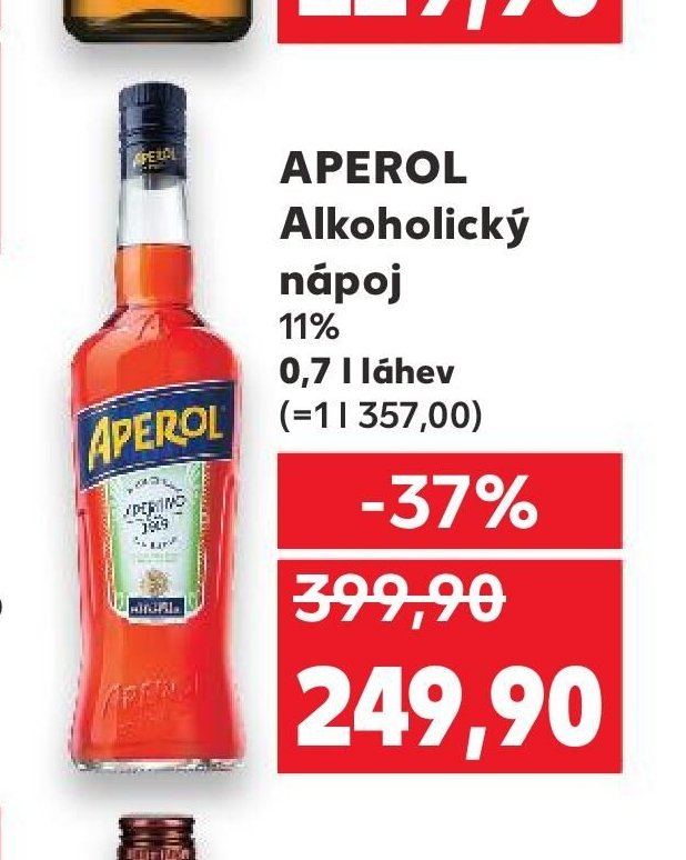 APEROL Alkoholický nápoj