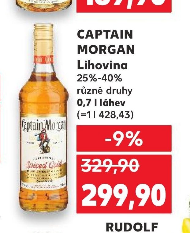 CAPTAIN MORGAN Lihovina