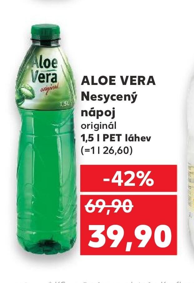 ALOE VERA Nesycený nápoj