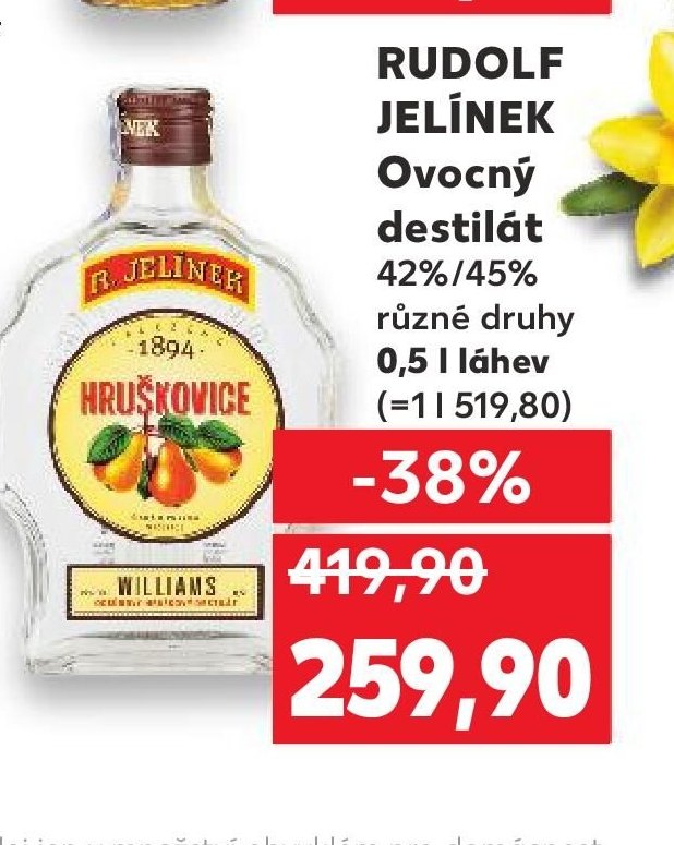 RUDOLF JELÍNEK Ovocný destilát