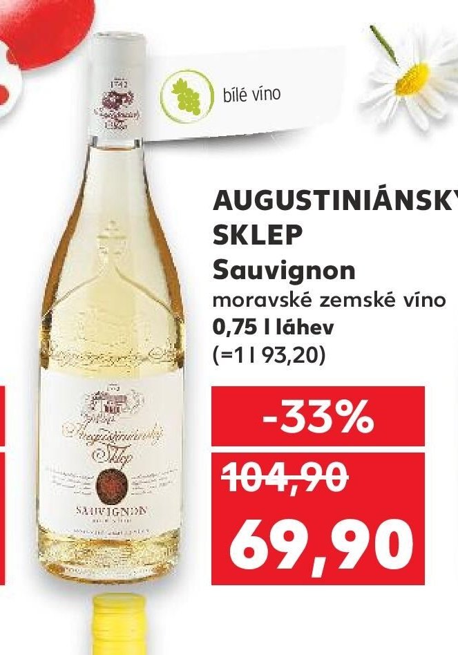 AUGUSTINIÁNSKÝ SKLEP Sauvignon