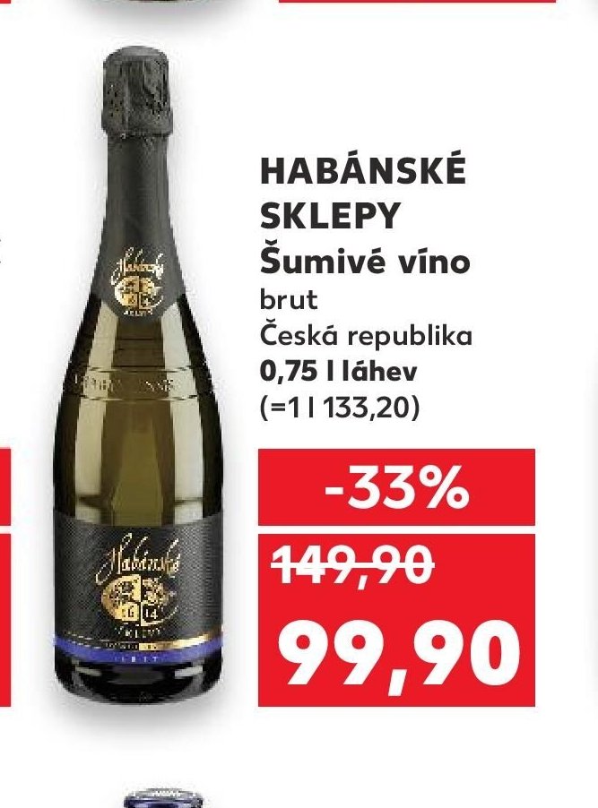 HABÁNSKÉ SKLEPY Šumivé víno