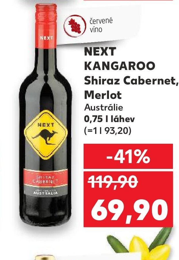 NEXT KANGAROO Shiraz Cabernet, Merlot