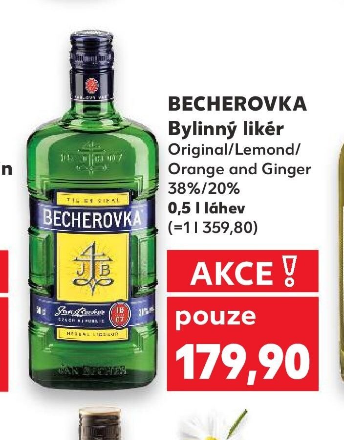 BECHEROVKA Bylinný likér