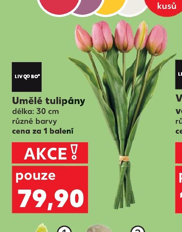 Umělé tulipány