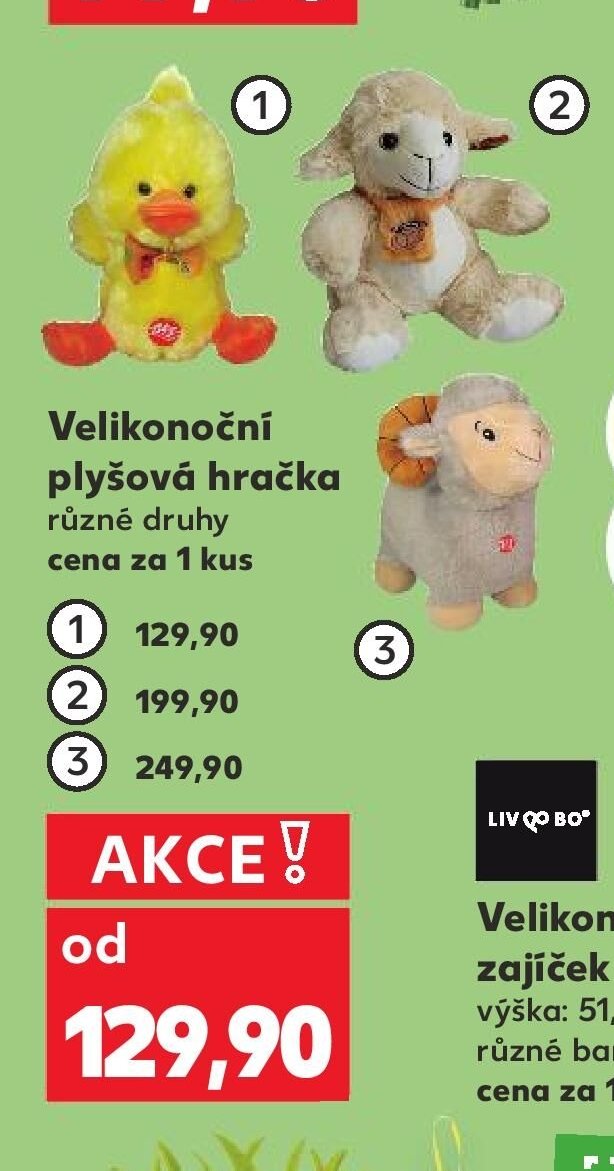 Velikonoční plyšová hračka