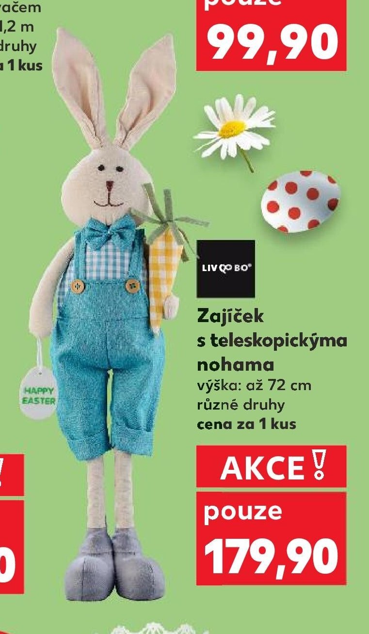 Zajíček s teleskopickýma nohama