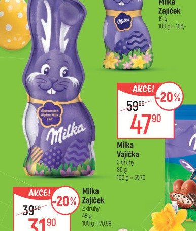 Milka Vajíčka