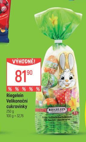 Riegelein Velikonoční cukrovinky