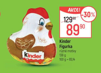 Čokoládová figurka Kinder