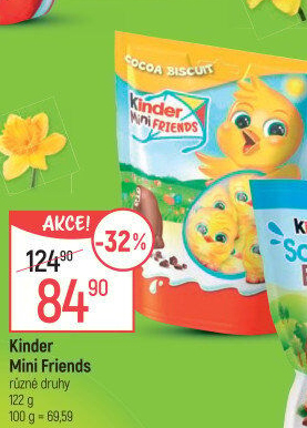 Čokoládové figurky Mini Friends Kinder