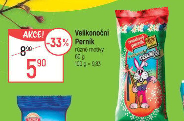 Perník velikonoční Perníkář Pardubice