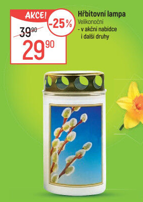 Svíčky hřbitovní s motivem