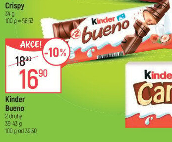 Tyčinka Bueno Kinder