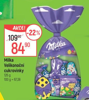 Velikonoční balíček Milka