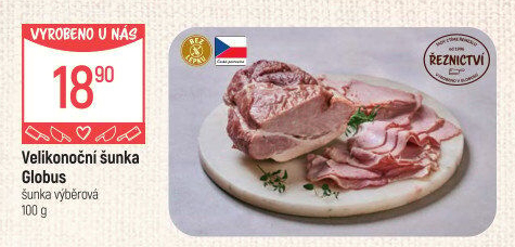 Velikonoční šunka Globus