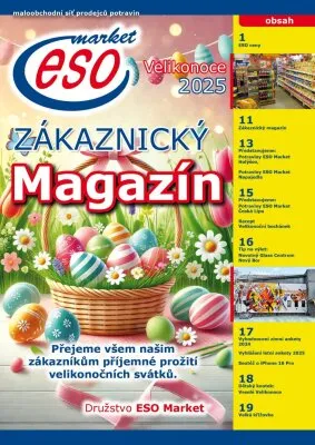 akční leták ESO MARKET 2.4.2025-13.4.2025