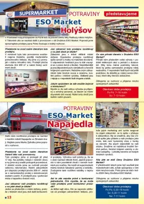 akční leták ESO MARKET 2.4.2025-13.4.2025