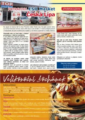 akční leták ESO MARKET 2.4.2025-13.4.2025