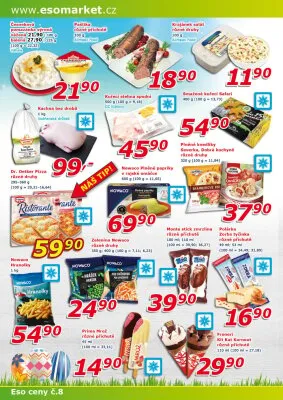 akční leták ESO MARKET 2.4.2025-13.4.2025