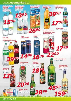 akční leták ESO MARKET 2.4.2025-13.4.2025