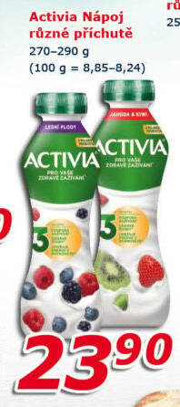 Jogurtový nápoj Activia Danone