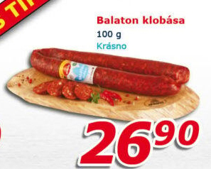 Klobása Balaton Krásno