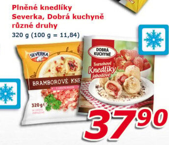 Knedlíky mražené Dobrá kuchyně