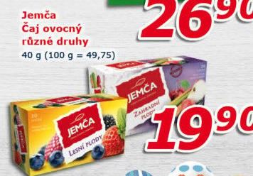 Ovocný čaj Jemča