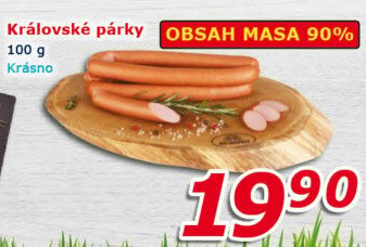 Párky královské Krásno