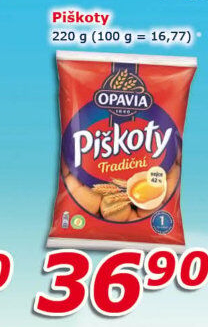 Piškoty Opavia