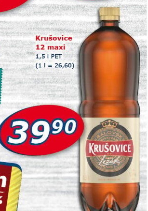 Pivo světlý ležák Královský 12° Krušovice