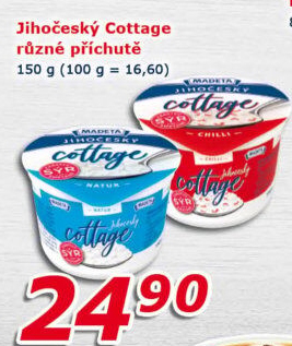 Sýr Cottage Jihočeský Madeta