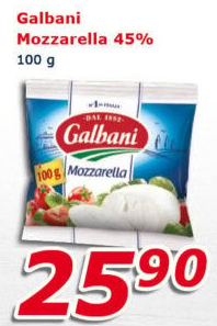 Sýr Mozzarella Galbani