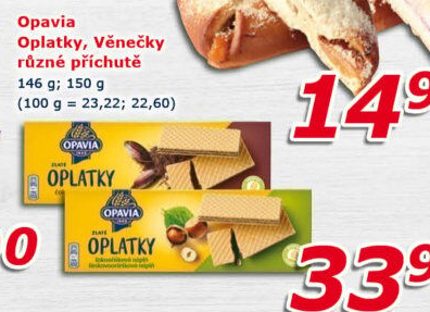 Věnečky Zlaté Opavia