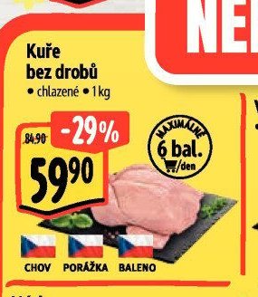 Kuře bez drobů