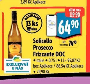 Solicello Prosecco Frizzante DOC