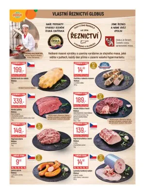 akční leták Globus 2.4.2025-8.4.2025