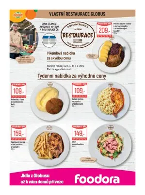 akční leták Globus 2.4.2025-8.4.2025