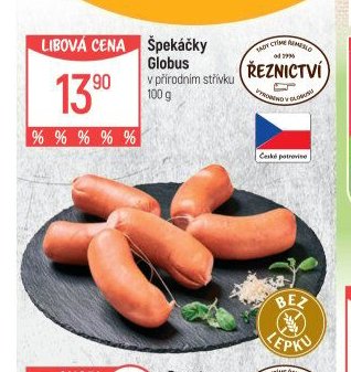 Špekáčky Globus
