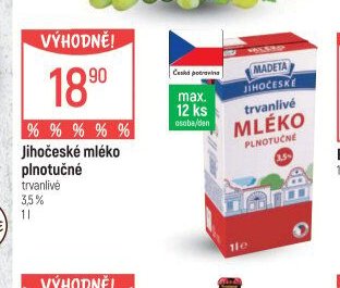 Jihočeské mléko