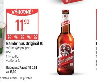 Gambrinus Originál 10
