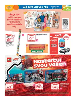 akční leták Globus 2.4.2025-8.4.2025