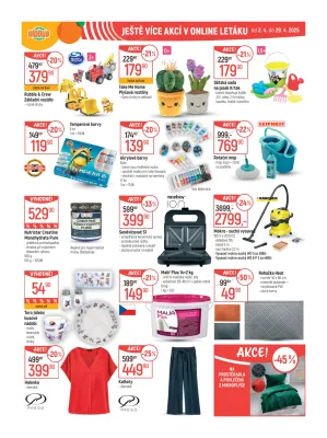 akční leták Globus 2.4.2025-8.4.2025